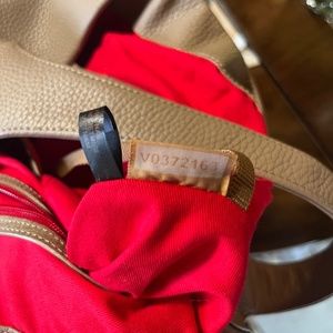 Pebble Grain Small Logo Lock Sac